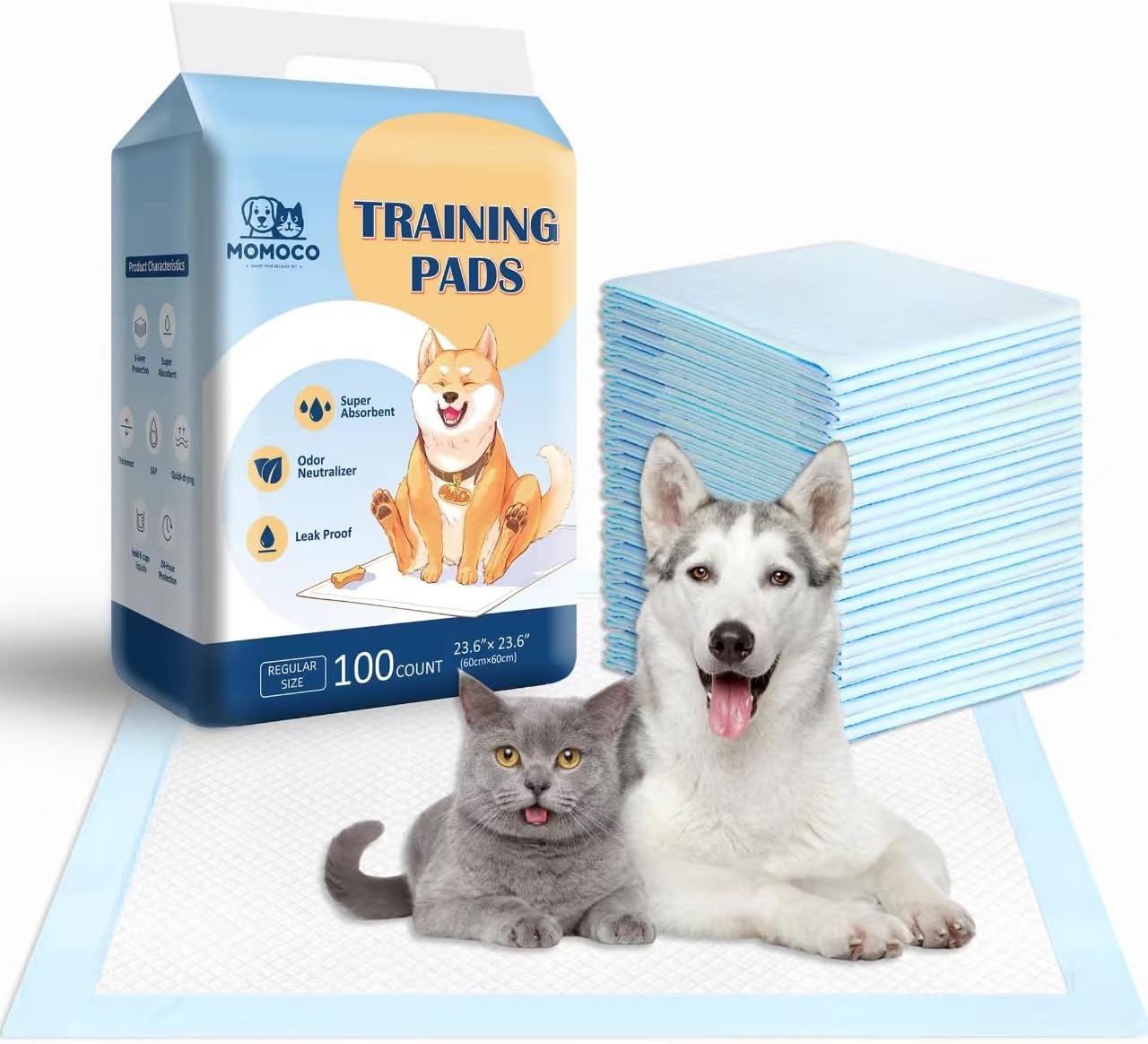 Member's Mark Pet Training Pads, 23" x 24" (120 ct.) Pet