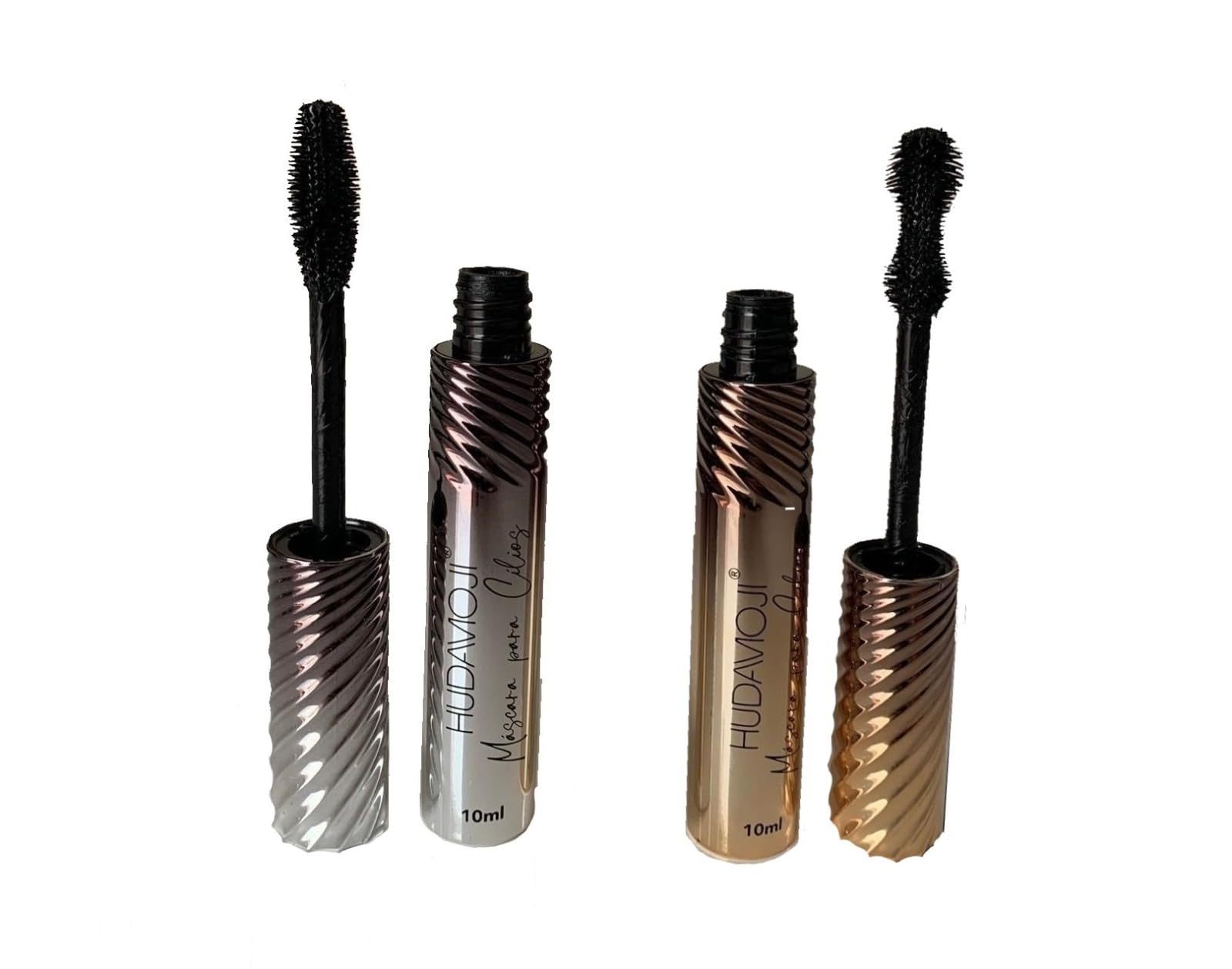 Kit 2 Máscaras p/Cílios Ultra Volume Alongamento e Curvatura Rímel
