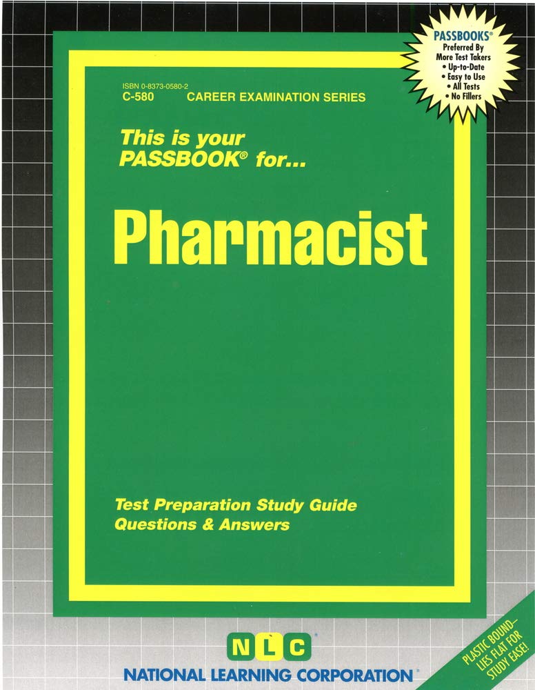 Pharmacist: Passbooks Study Guide