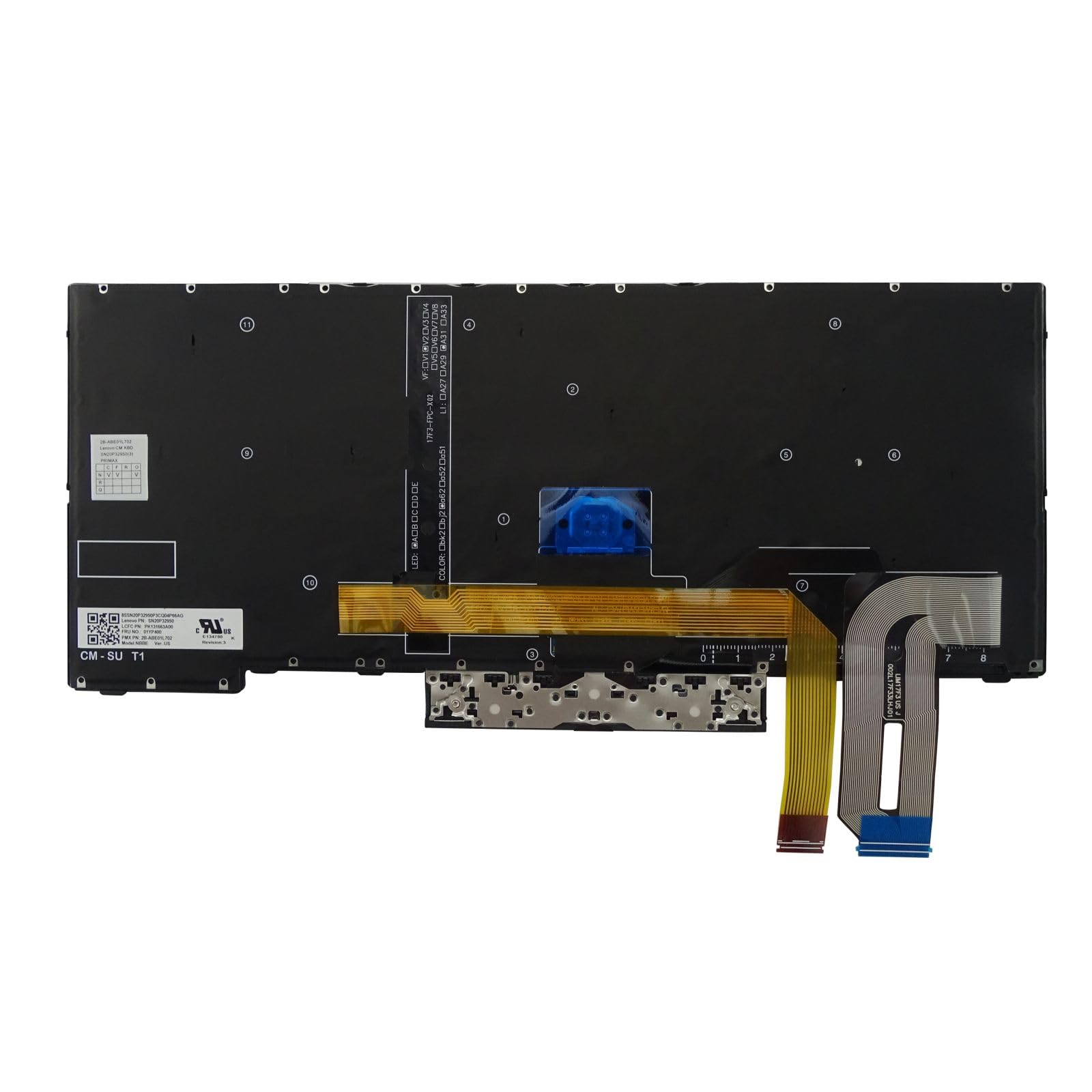 Teclado de repuesto con retroiluminación para Lenovo Thinkpad T14 Gen1 Gen2 P14S Gen1 Gen2 (Español/Español, Retroiluminado)