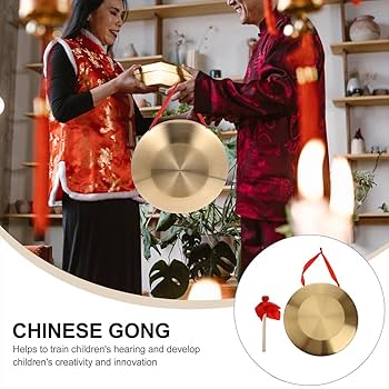 Amazon | EXCEART ドラ 銅羅 楽器 タムタム ゴング 打楽器 太鼓 合図