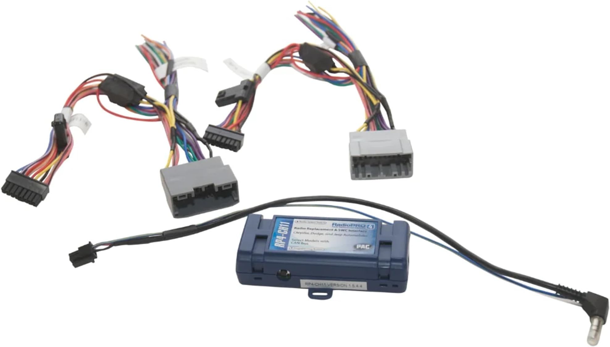 RP4-CH11 Radiopro4 Stereo Replacement Interface for Select Chrysler/Mitsubishi/Volkswagen Vehicles, Blue