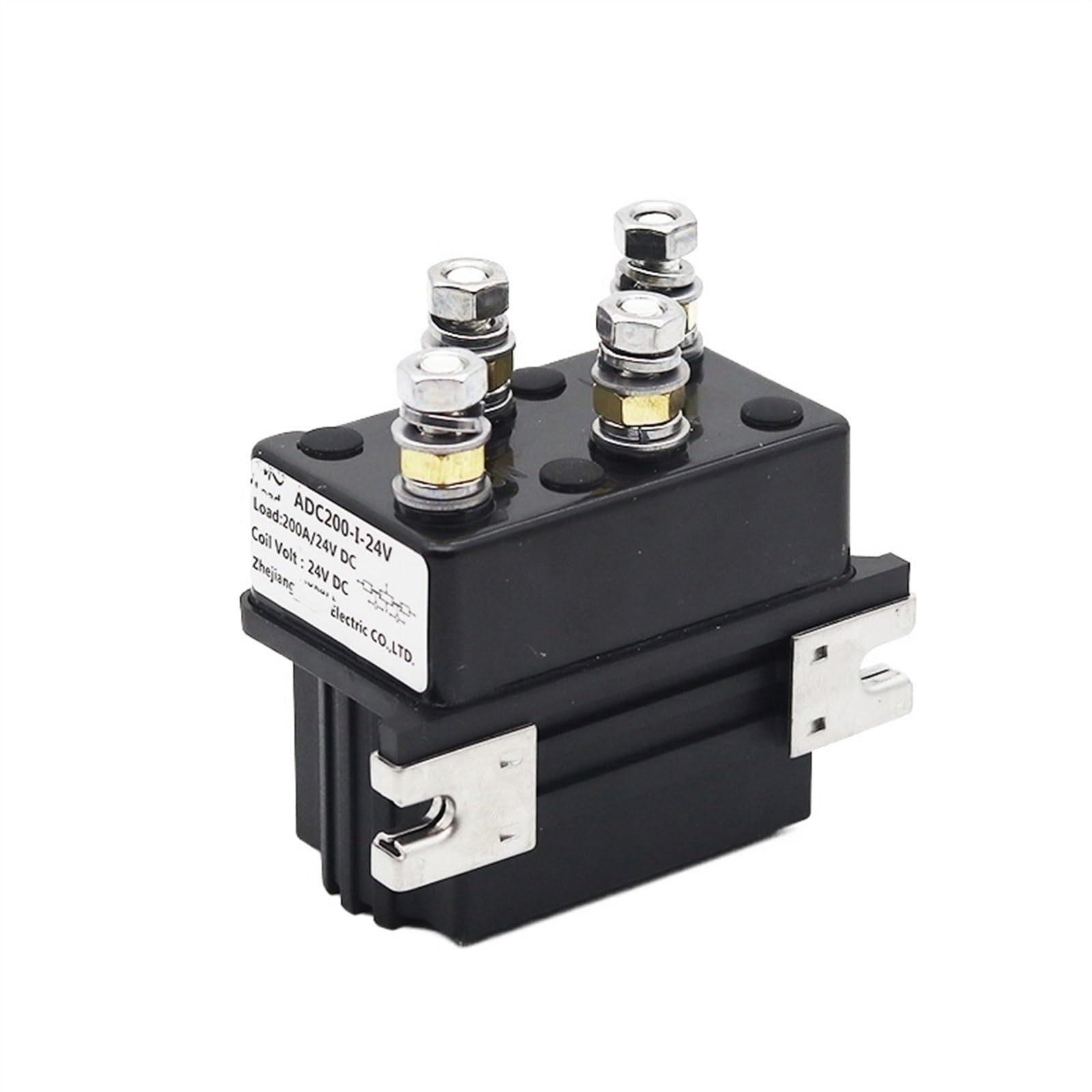 RCGKNNMUZ 200A DC contactor of Electric Winch Forward and Reverse Transfer contactor 12V 24V 36V 200A ADC200-I(12v Dc)