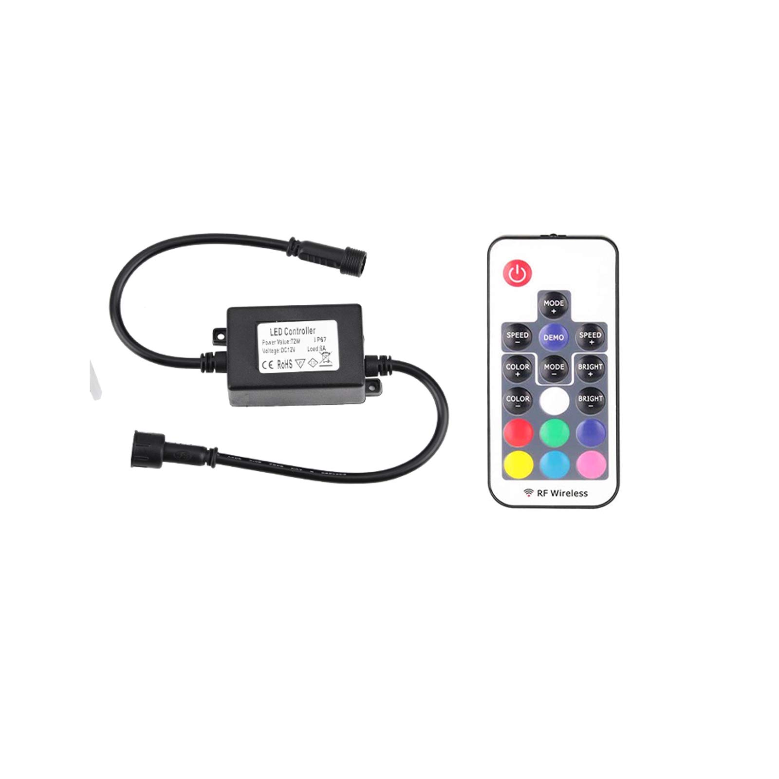 Cislan Rgb Led Controller Kit Led Remote Controller For Decking Light
