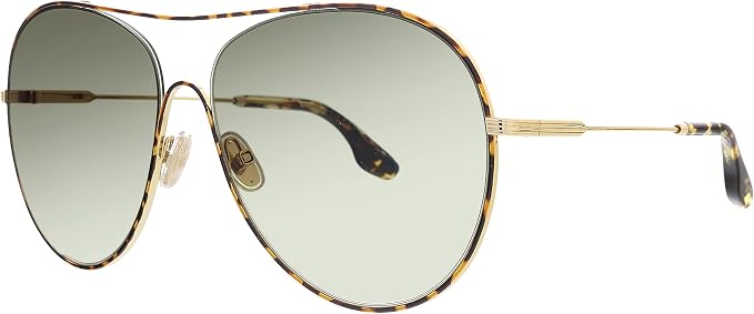 Semi-Rimless Aviator Sunglasses 