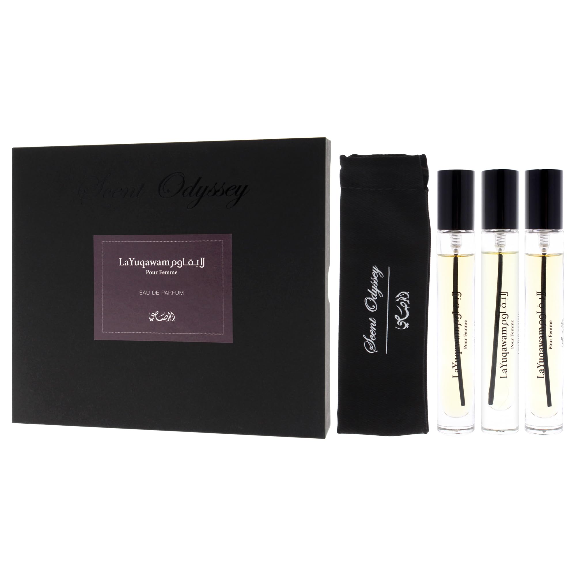 Amazon.com : Rasasi Scent Odyssey La Yuqawam for Women | 3-Piece