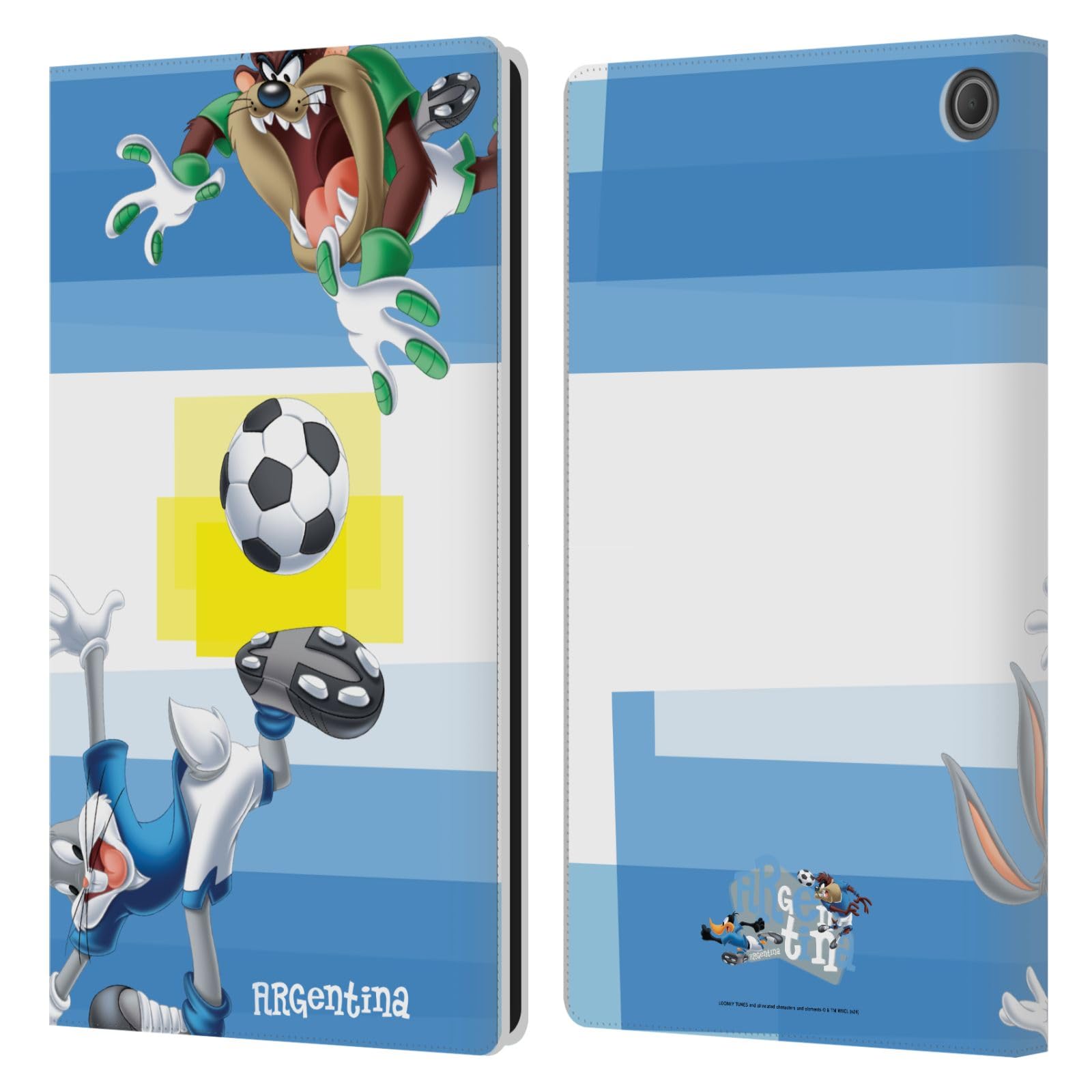 Étui portefeuille Amazon Fire Max 11 Looney Tunes en cuir