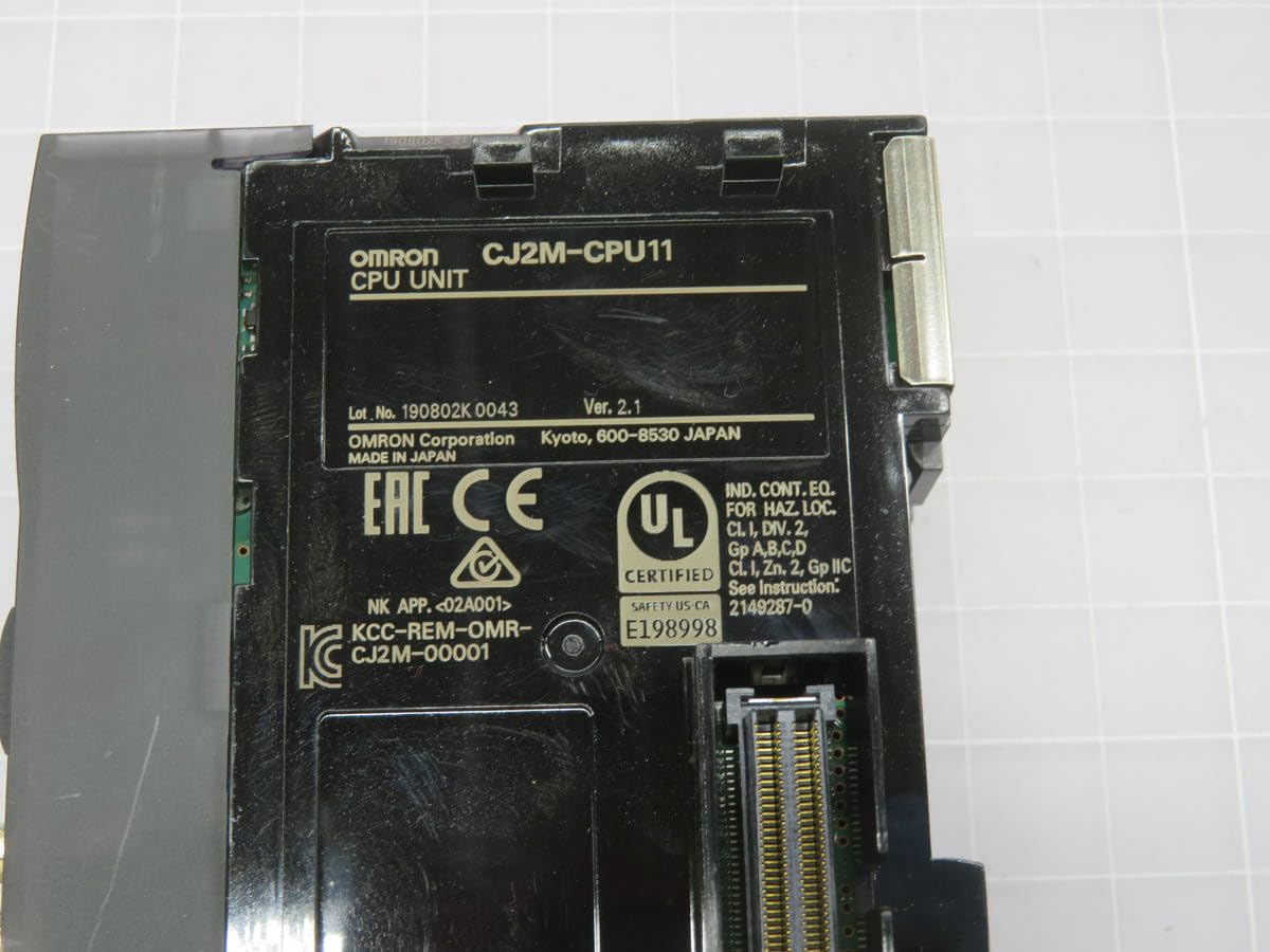 Amazon.co.jp: オムロン(Omron) CPUユニット I/O点数2560点 5Kステップ 