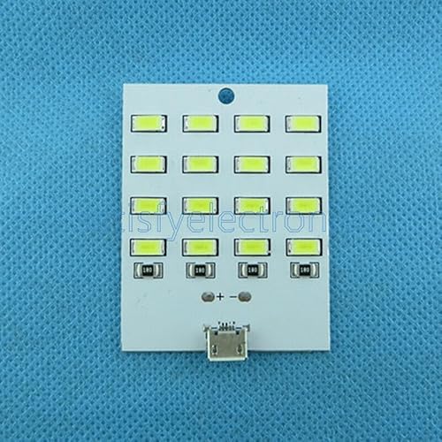 Tool Part 5730 SMD 5V 430mA 470mA White Mirco USB LED Lighting Panel Emergency Light
