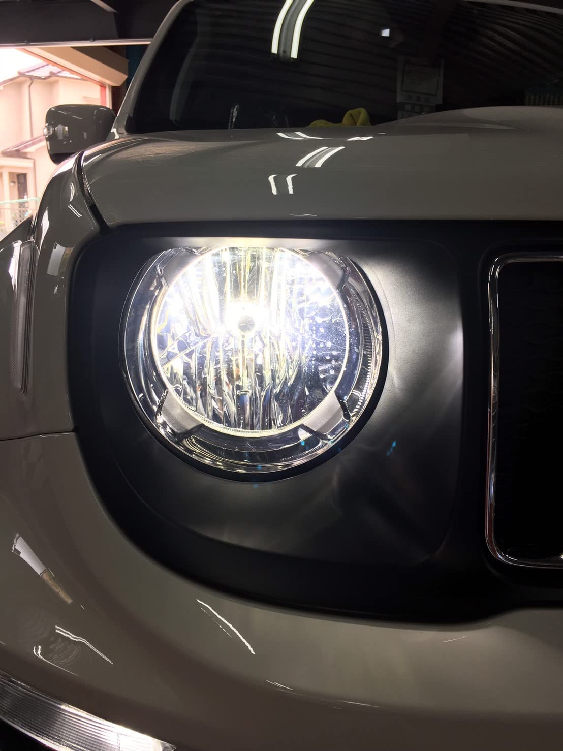 Amazon | 2018y- ジープ/レネゲード(正規輸入車) 専用LED ヘッドライト 