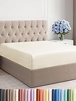 Vista 261 de King Fitted Bed Sheet - Bottom Single Fitted Sheet Only - Ultra-Soft Hotel Luxury Bedding w/ 8-16 Inch Deep Pockets - Breathable, Cooling & Wrinkle