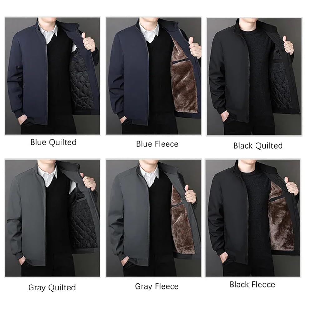 ジャケット・アウター MEN'S WOOL PILE ROUND COLLAR JACKET 44 Danton Navy Wool Pile Round Collar Coat  A L'O - 1905 - Paris