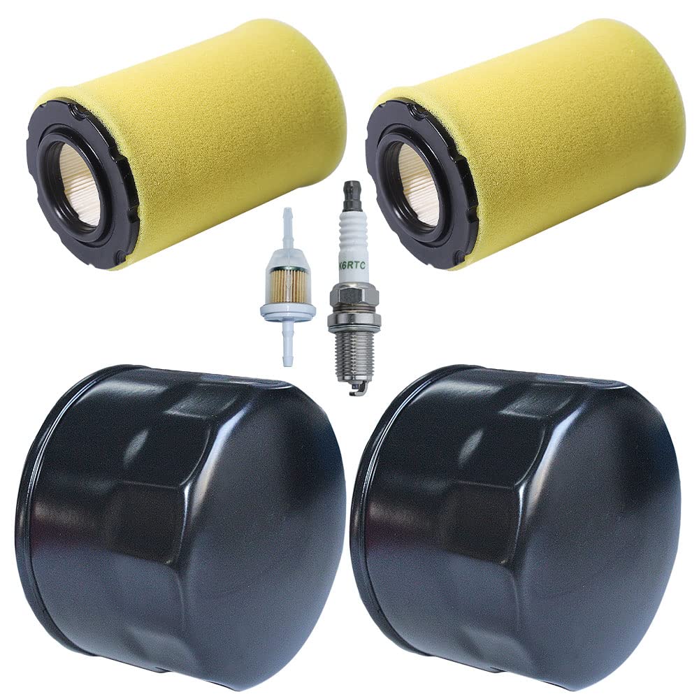 Filtro de Aceite for cortacésped Compatible con AM125424 49065 7007 Aire Bujía