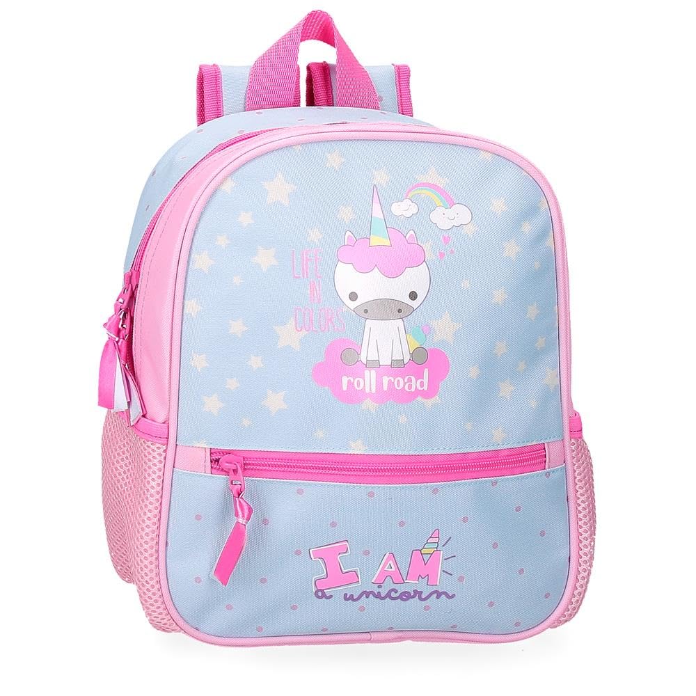 Roll Road I Am a Unicorn Mochila Preescolar Azul 23x28x10 cms Poliéster 6,44L
