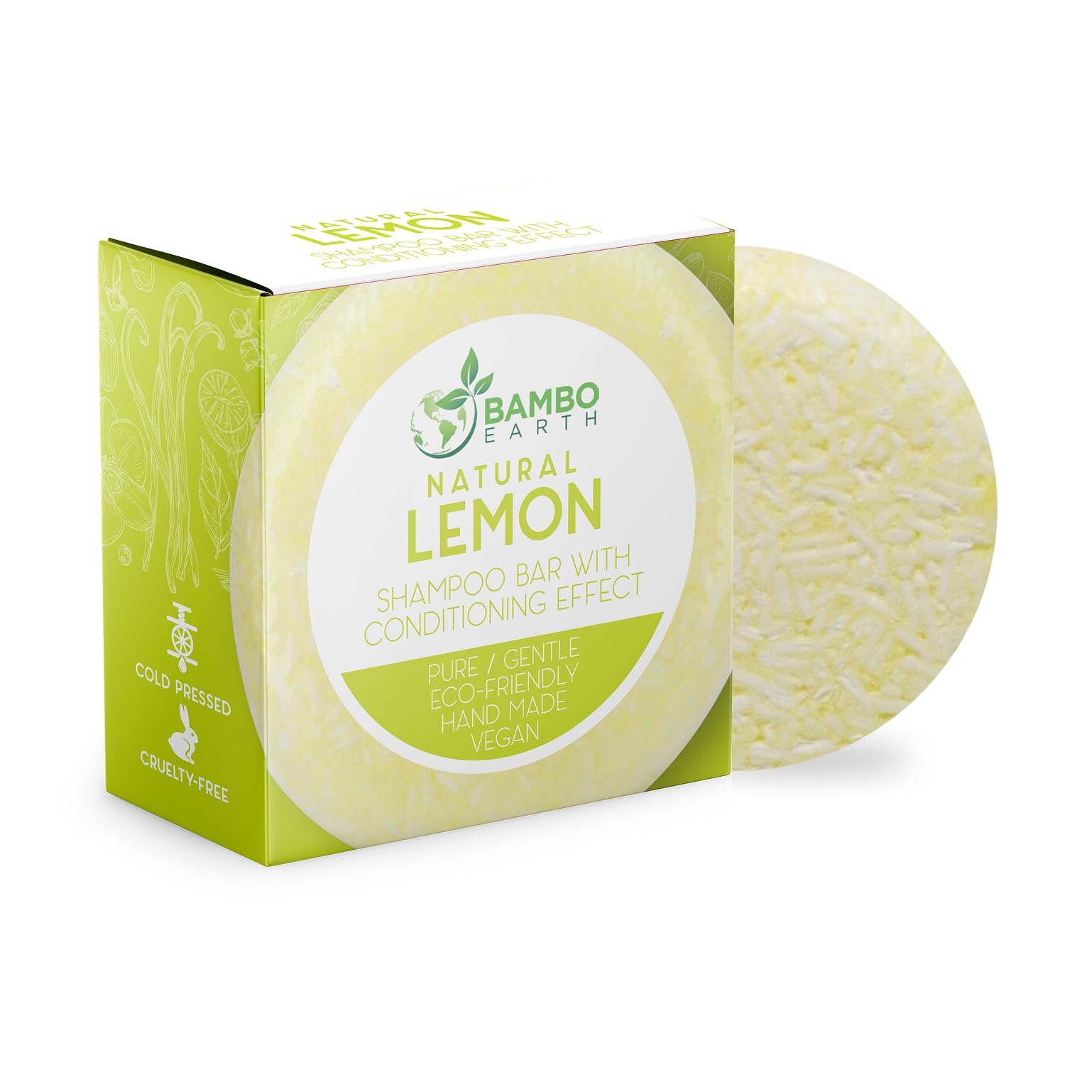 Solid Shampoo Bar And Conditioner Effect Hair Soap – 100% Organic Shampoo Bars For Hair With All Natural Plant Based Essential Oils And Zero Waste