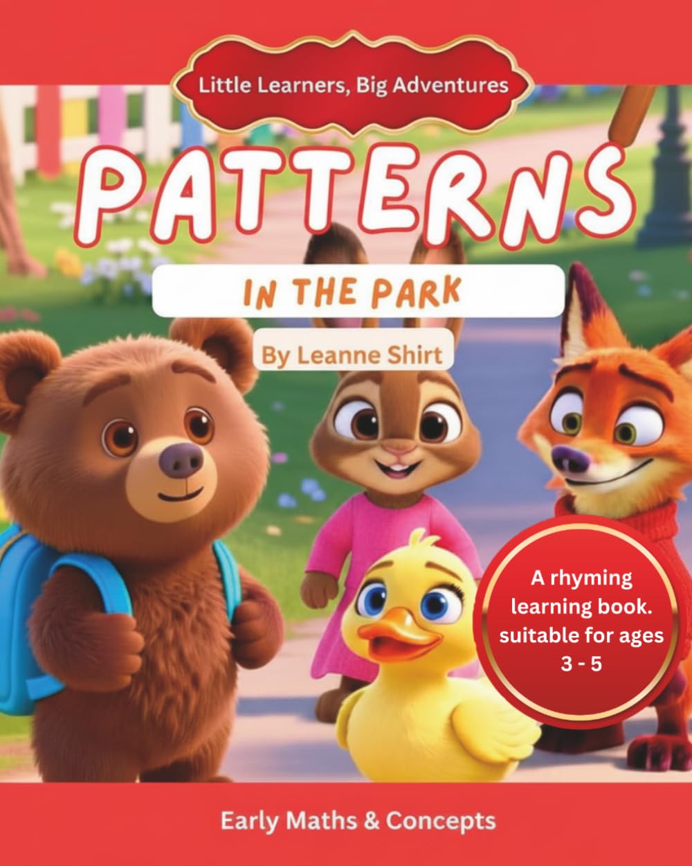 Patterns In The Park: Little Learners, Big Adventures - Early Maths & Concepts Collection