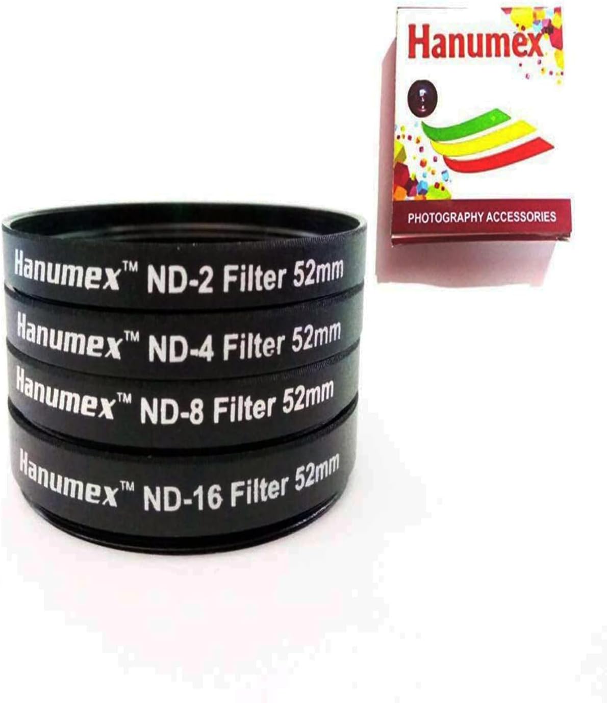 Hanumex 52mm ND Filter Kit for Nikon D3100 D3200 D3000 D40 D60