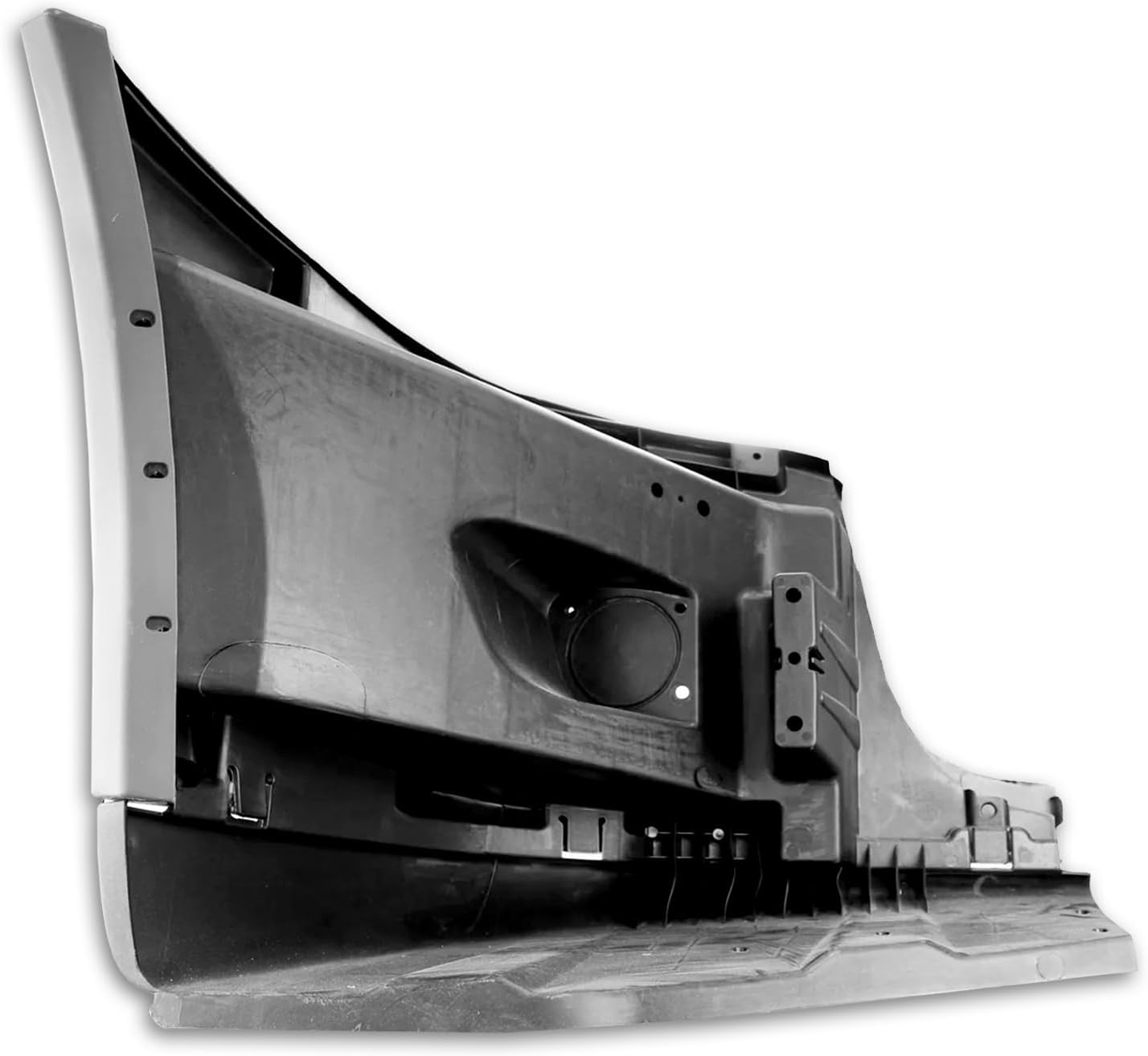 KOZAK Inner Bumper Support Reinforcement No Fog Lamp Hole Left Driver Side Compatible with Freightliner Cascadia 2008-2017 Includes Logo, 2x22" Windshield Wipers and Reflective Vest