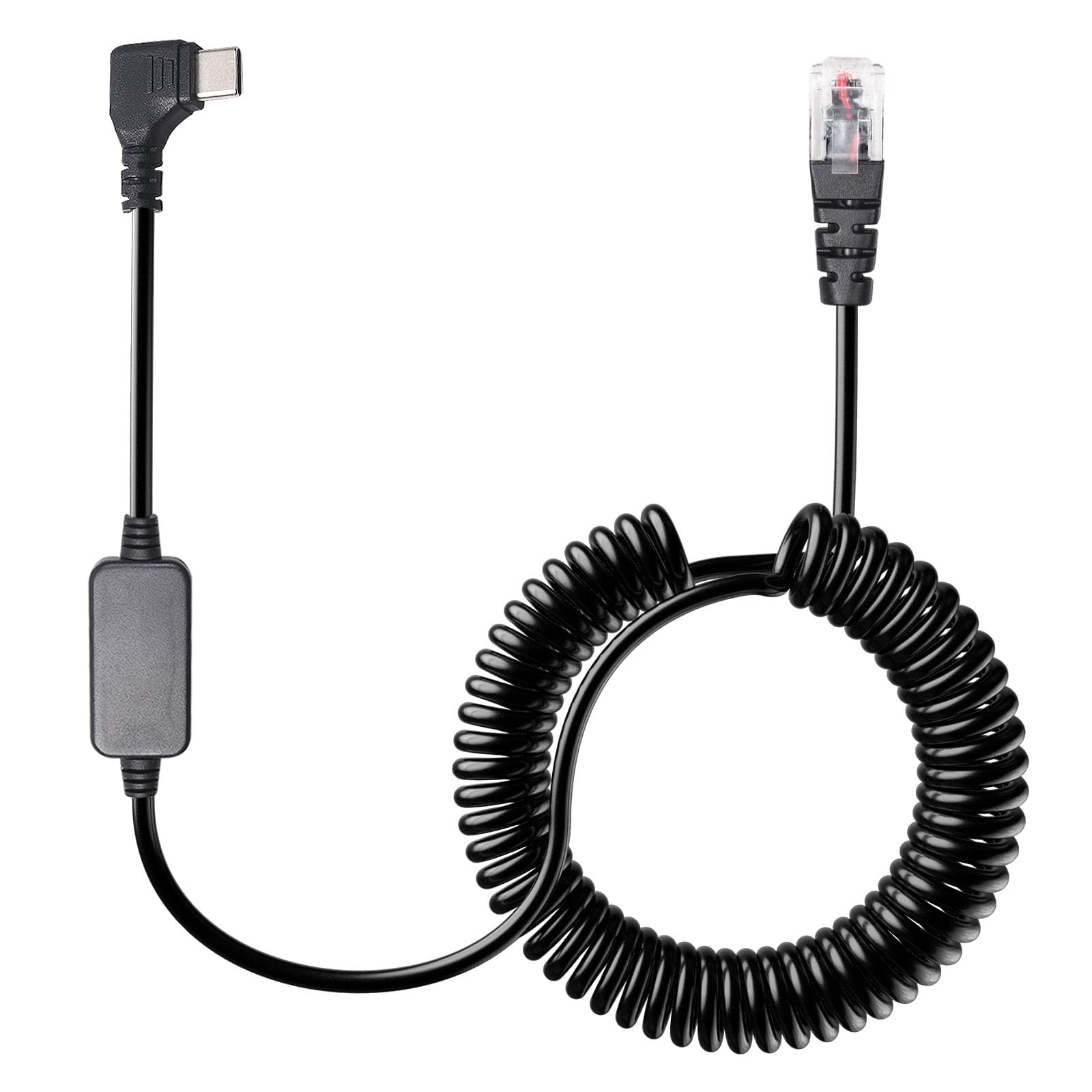 Amazon.com: USB-C to RJ11 Colied Power Cord for Radar Detectors