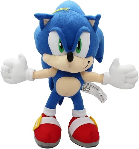 Miniatura 4 de Great Eastern Entertainment Sonic The Hedgehog - Peluche movible Sonic de 10 pulgadas de alto