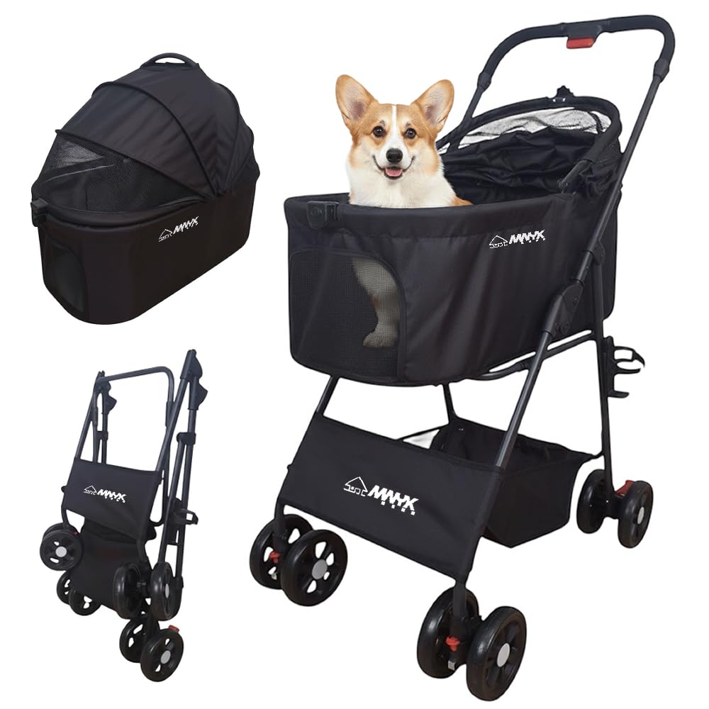 犬用カート Dogger ペットキャリー　カート Amazon.co.jp: 【獣医師監修】 ペットカート 大容量 犬 中型犬 小型犬