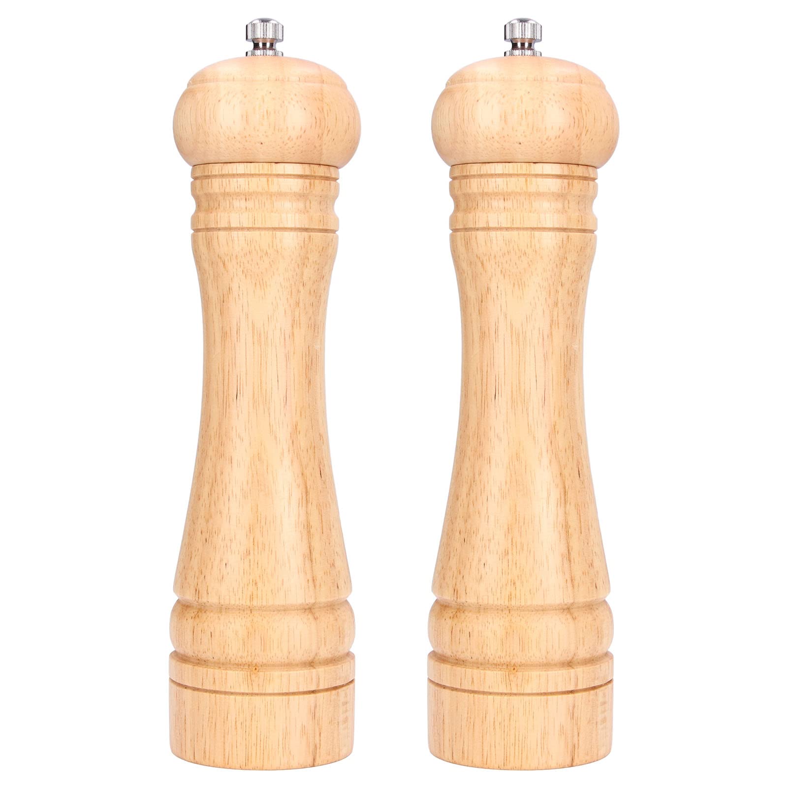 Pfeffermühle Aus Pakkawood – Verstellbarer Mahlgrad, 17,8 Cm, Nachfüllbar, Klassisches Design Für Die Küche