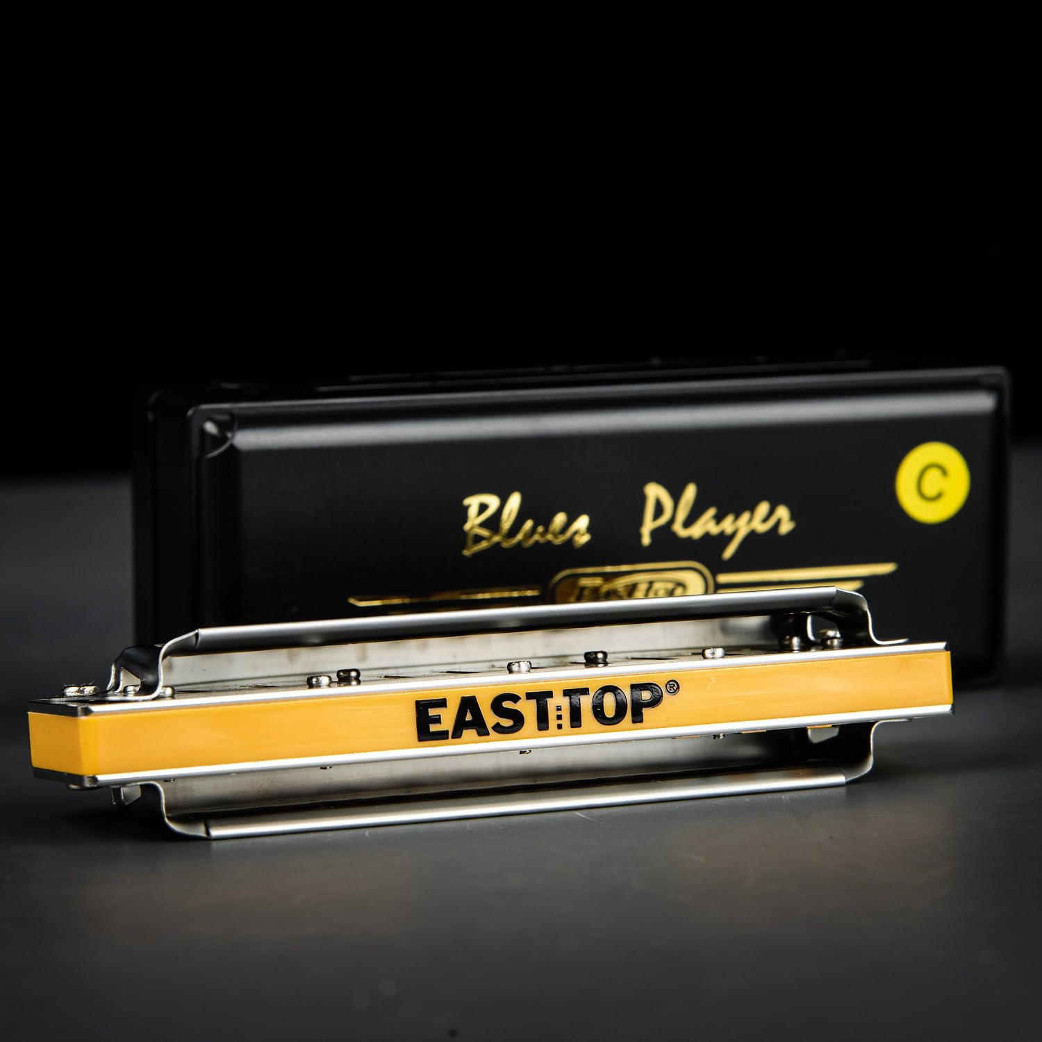 East top Armónica diatónica Blues mejorada, armónica diatónica de 10 agujeros, armónica de órgano de boca Blues Player 2.0, armónica de lujo para todos los niveles, profesionales y estudiantes