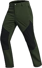 Men's Waterproof Trekking Pants Thermal Food Mountain Trousers Motorcycle Pants Winter Ski Pants with Tasca (Relaxed Version)