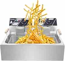【ffry】 zoe 23.26Qt/22L Stainless Steel Large Single-Cylinder Electric