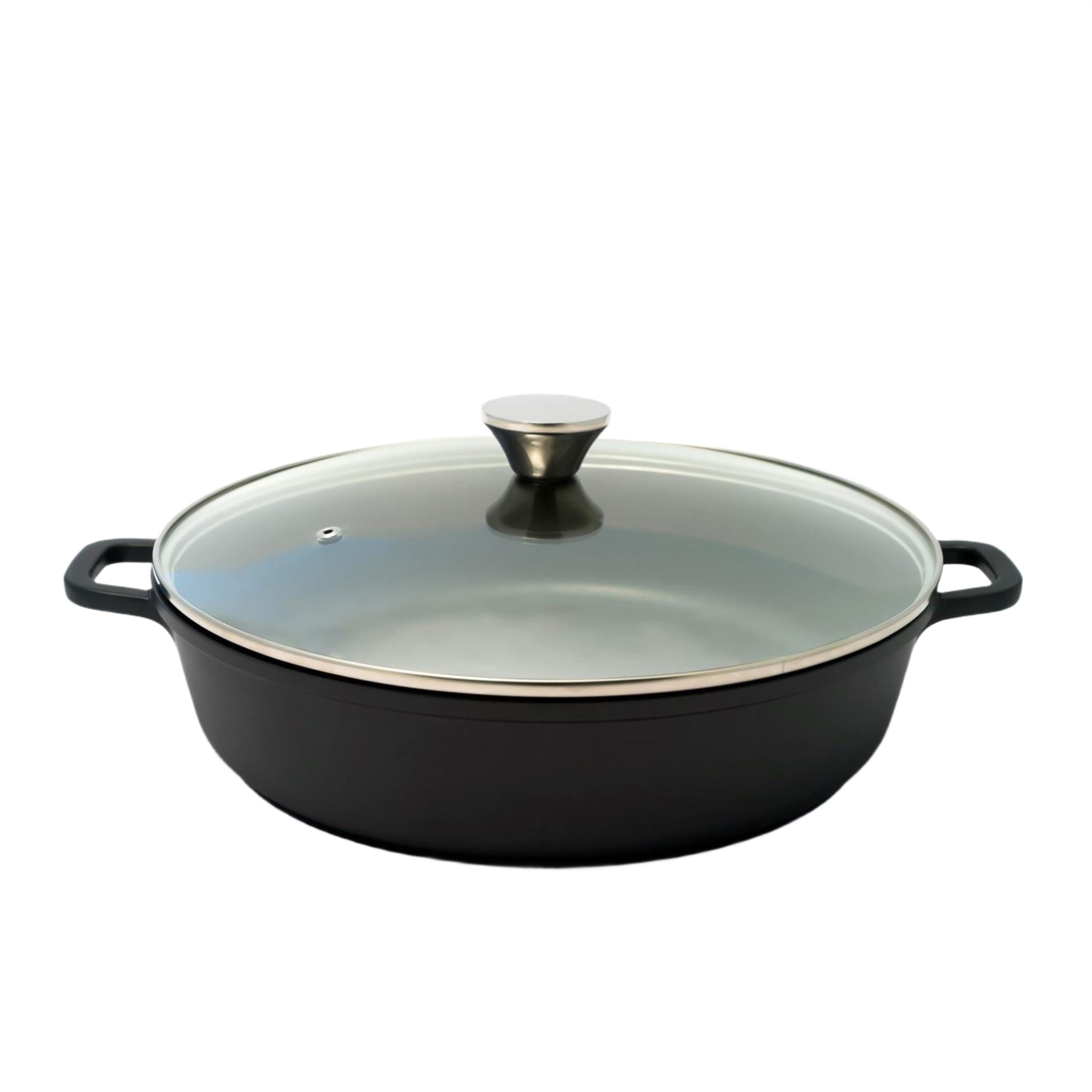 Mijoteuse basse + couvercle verre 6,5 Lt Ø 36 cm