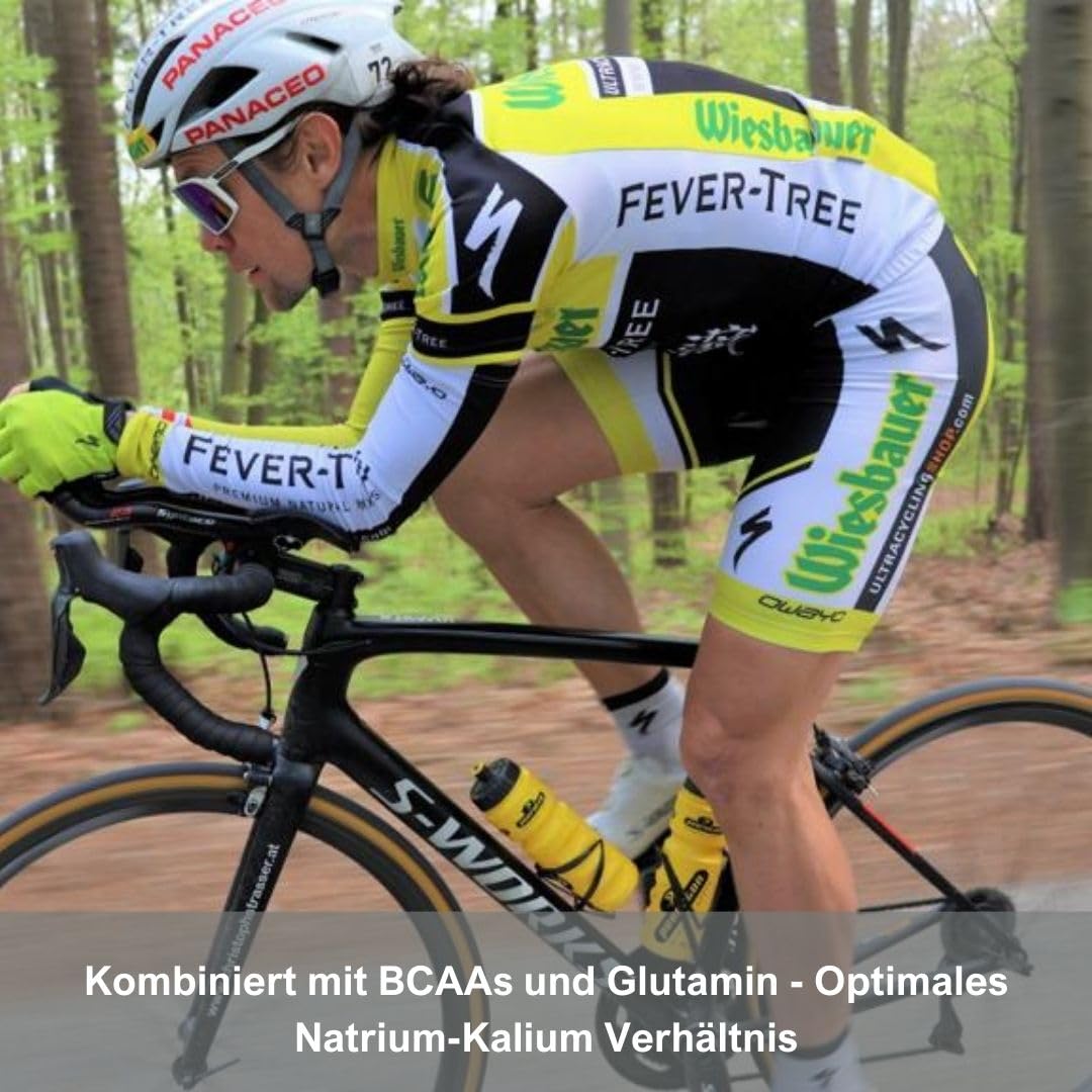 Peeroton Hi End Endurance Professional Pfirsich - Isotonisches Getränkepulver - hochwertig abgestimmte Kohlenhydrat Mischung mit BCAAs und Glutamin, Optimales Natrium-Kalium Verhältnis - 600 g