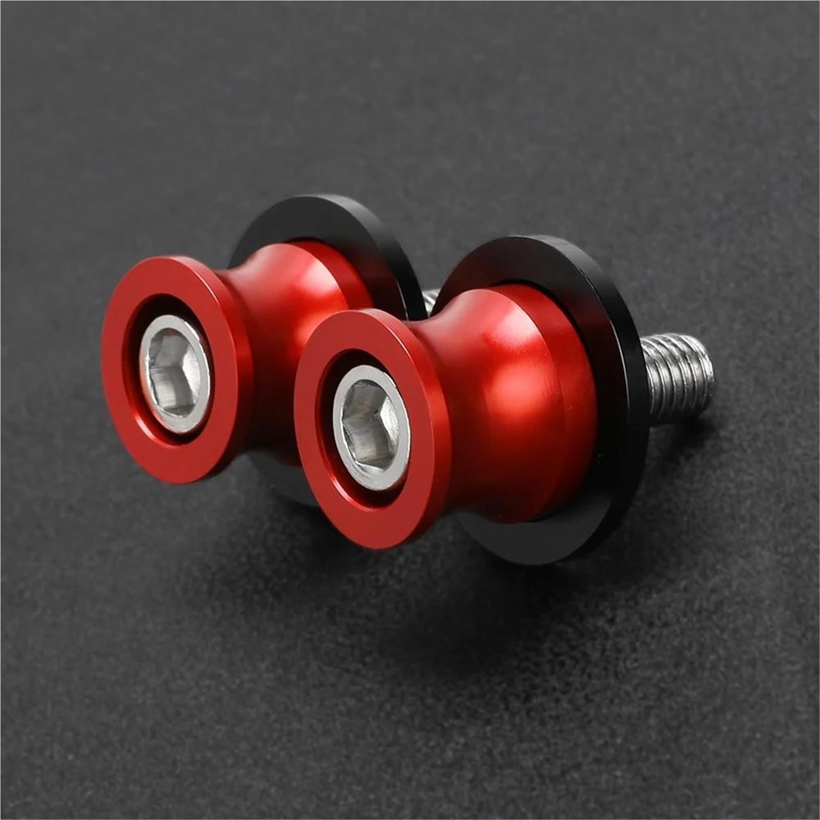 Bobines bras oscillant Aprilia Dorsoduro 750 support moto M6 vis curseur CNC
