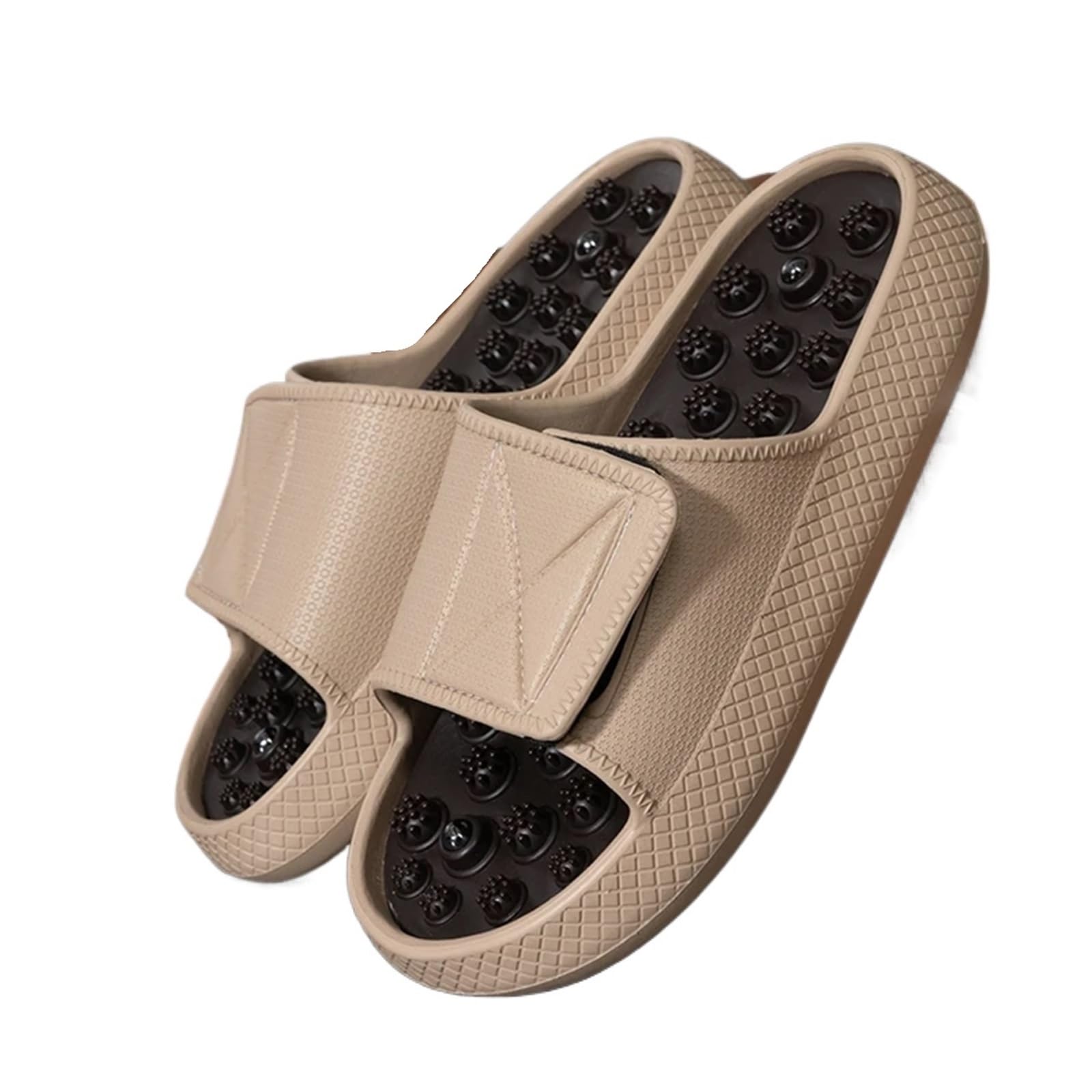 Zapatillas de masaje verano for hombre, sandalias laterales for interior y exterior, zapatos informales playa, chanclas suela blanda, calzado for Para Pies