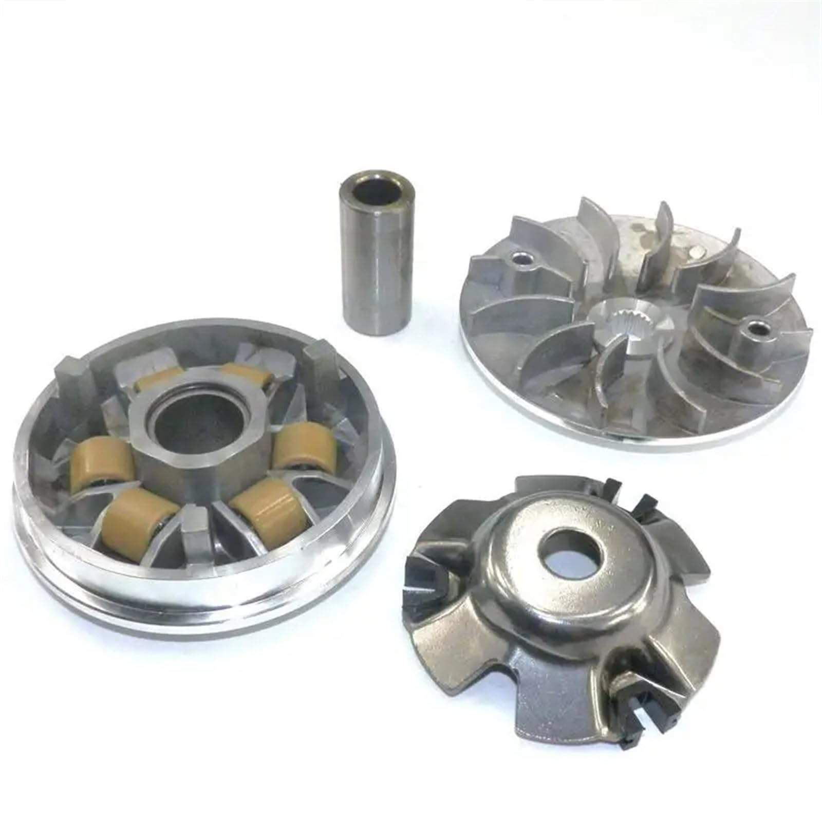 Correa Alternadora Variador Embrague Ventilador Motocicleta Rodillos Peso Correa Transmisión Para GY6 49cc 50cc 125cc 150cc Ciclomotor ATV GO KART(D)