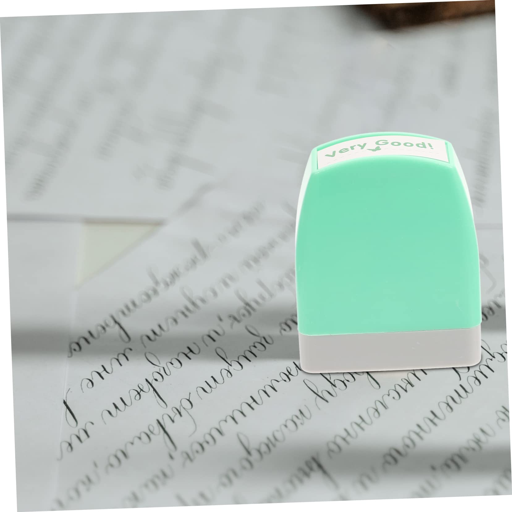 STOBOK Decorazioni Scuola 8 Pezzi Practical Small Stamps in Abs, Teacher Small Stampers per Stamp Collection e Carte Festive a Casa