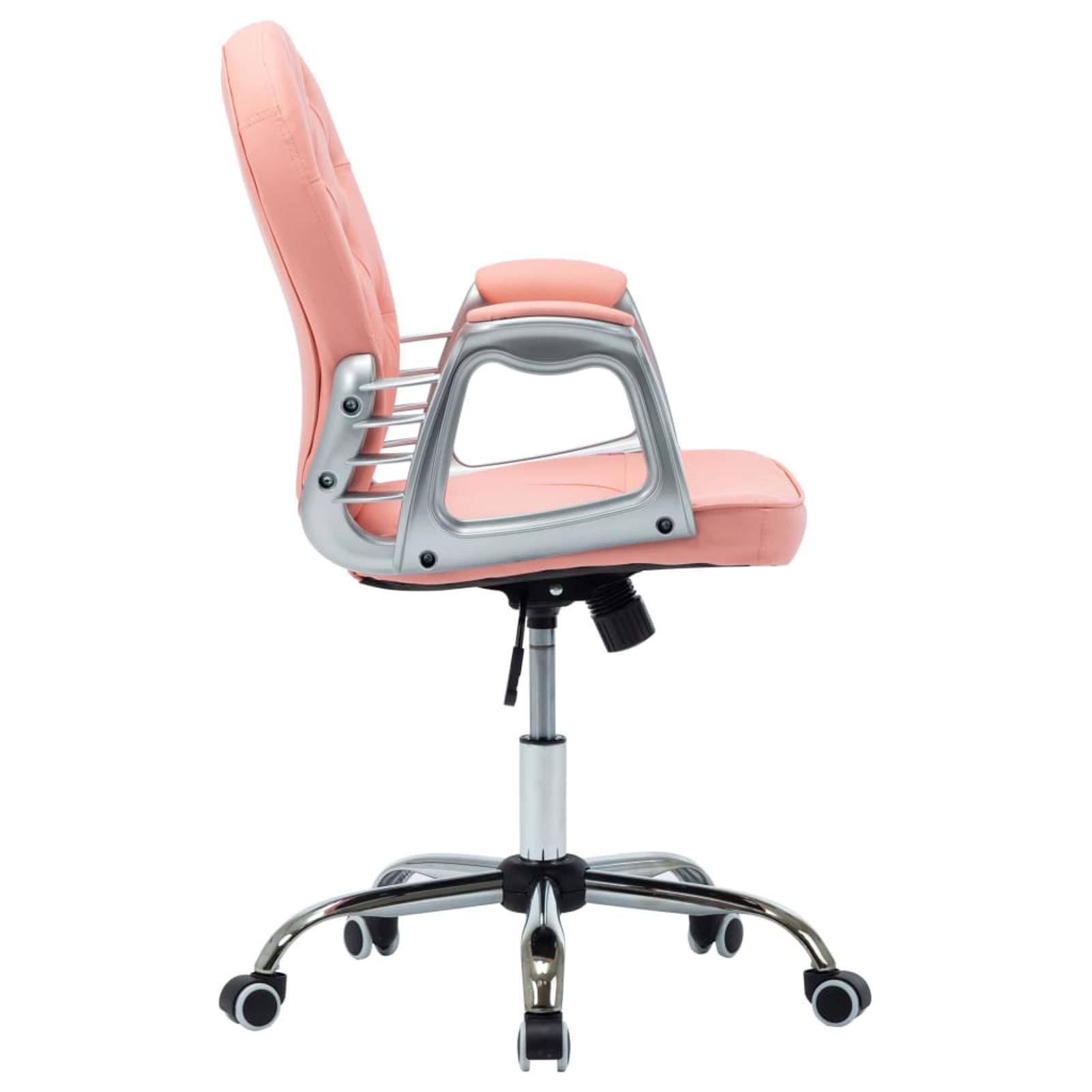 Homgoday Mobilier de bureau pivotant en simili cuir, décoration de meubles, meubles d'intérieur/extérieur pour salon bureau