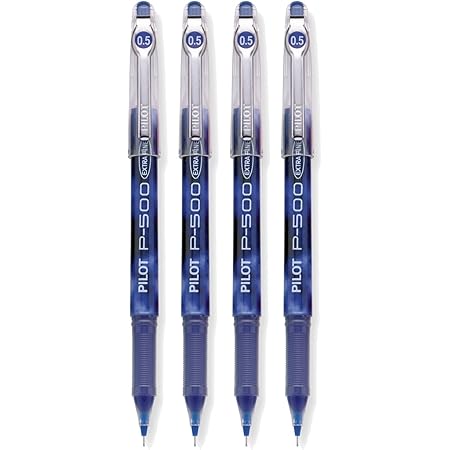 Pilot P 500 Extra Fine Point 0.5 Gel Ink Roller Ball Pen (1 Pcs Pack) | Daraz - View #4