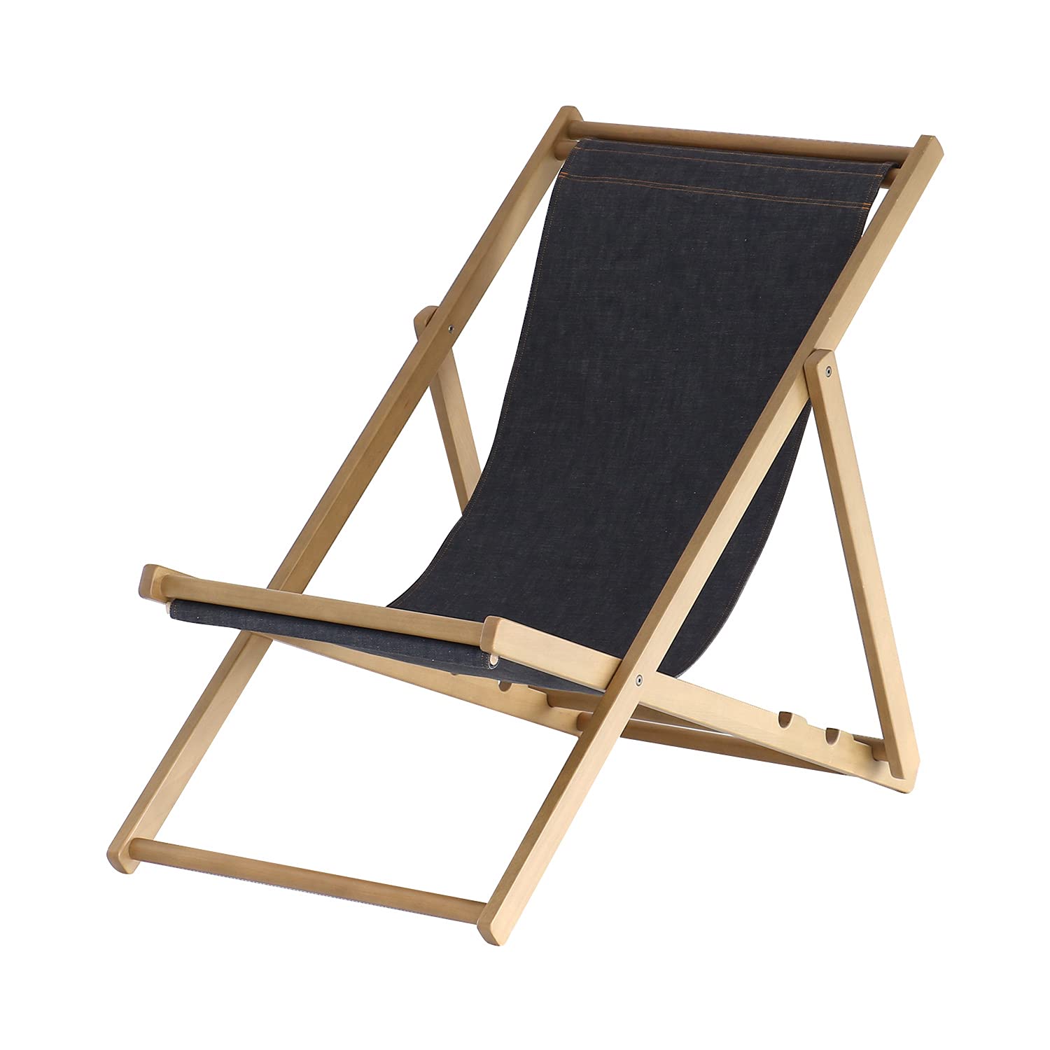 Amazon.co.jp: LUFT Deck Chair LUC-3384 (-Denim-(DE)) : Sports