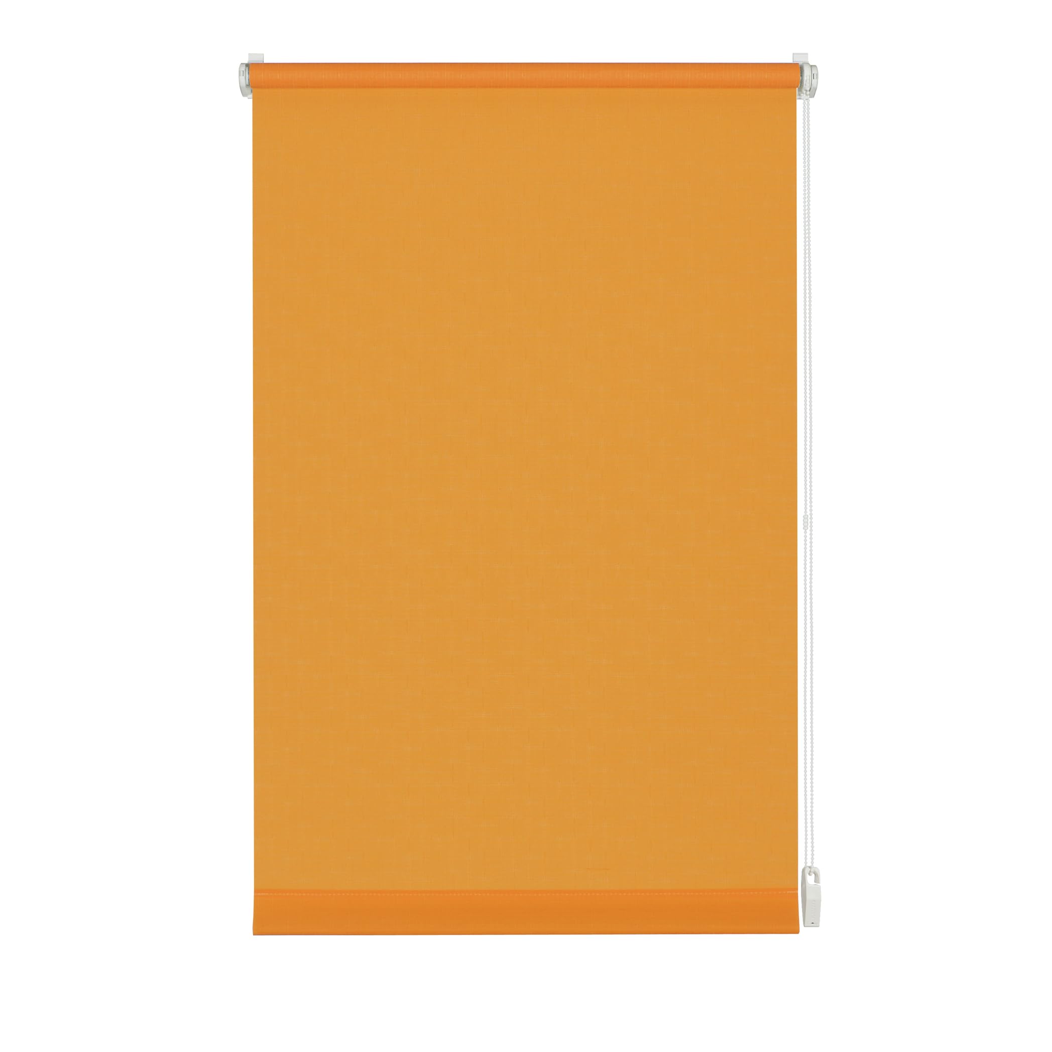 Gardinia Orange Roller Blind For Clamping Or Gluing, Daylight Roller Blind, Opaque, Mounting Kit Included, Easyfix Roller Blind Plain, 45 X 150 Cm (Wxh)