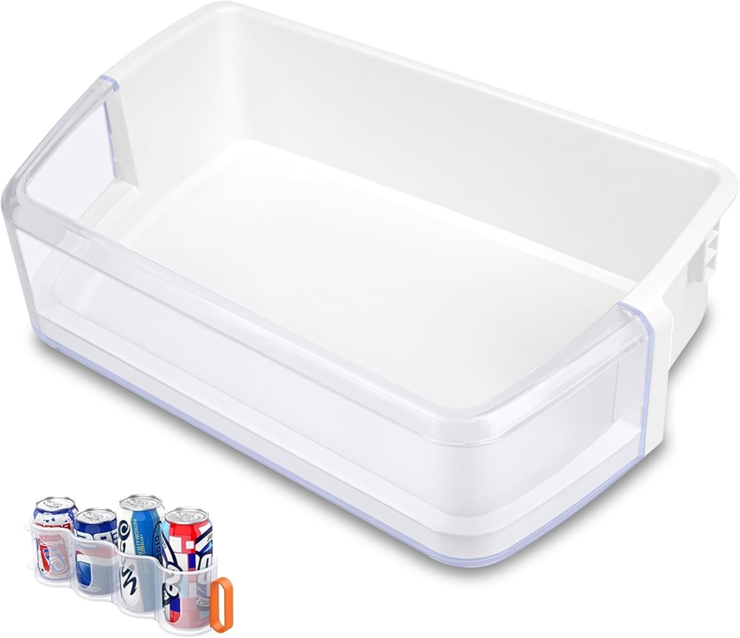 UPGRADED DA97-06419C Refrigerator Door Shelf Basket Bin Right Compatible with Samsung Refrigerator Door Shelf RFG293HARS RFG297HDRS RFG298HDRS Door Shelf DA63-04314 DA63-04316 AP4567198 Door Shelf Bin