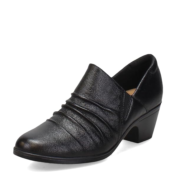 Clarks Donna Emily2 Cove Pumps, Pelle Nera., 37.5 EU