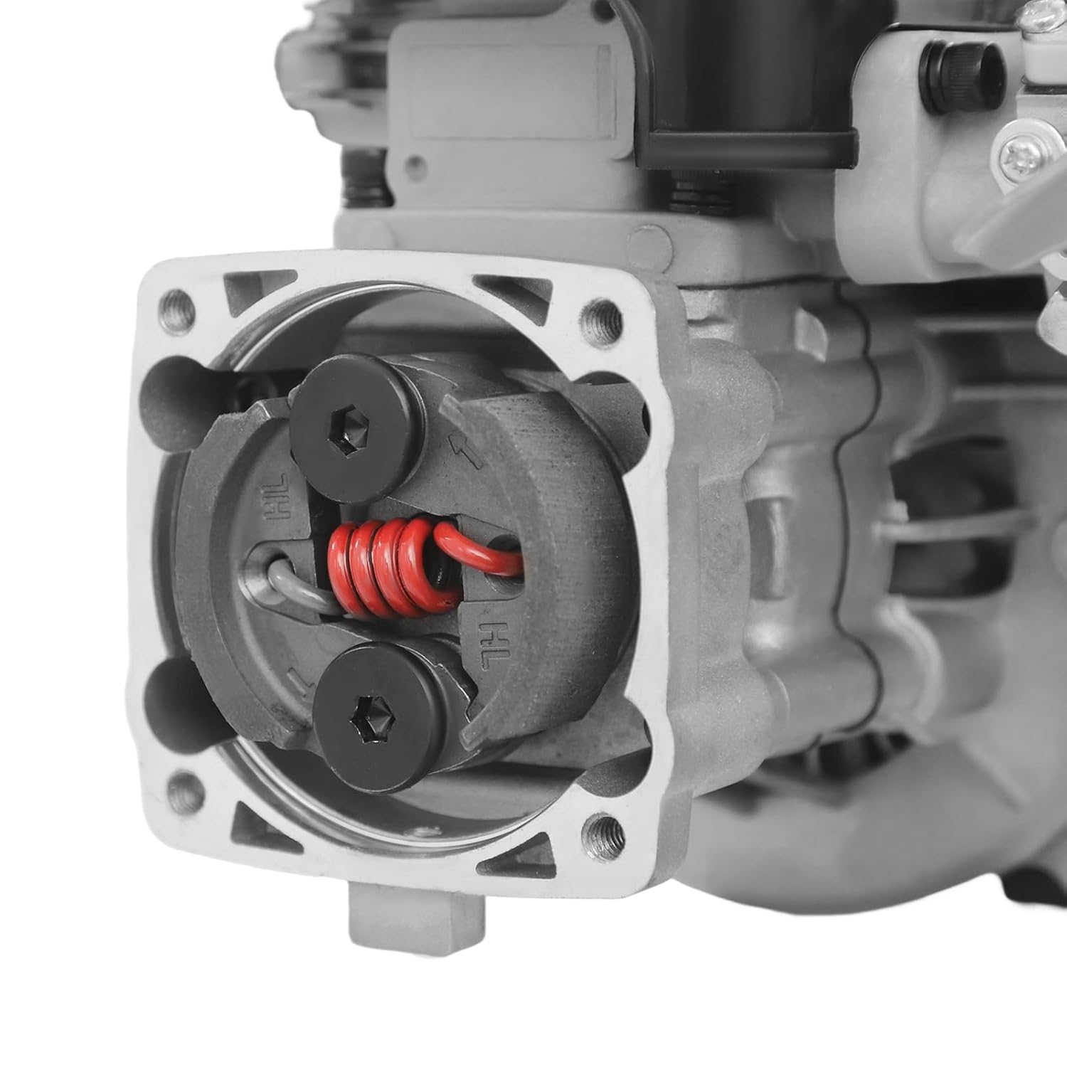 Bepritm 32CC Gas Engine Motor, 2.18KW 4-Bolt Gasoline Powered Engine, 2-Stroke Standard Engine Kit Air-Cooled Motor for 1:5 HPI Baja 5B 5T SS 5SC Rovan Baja