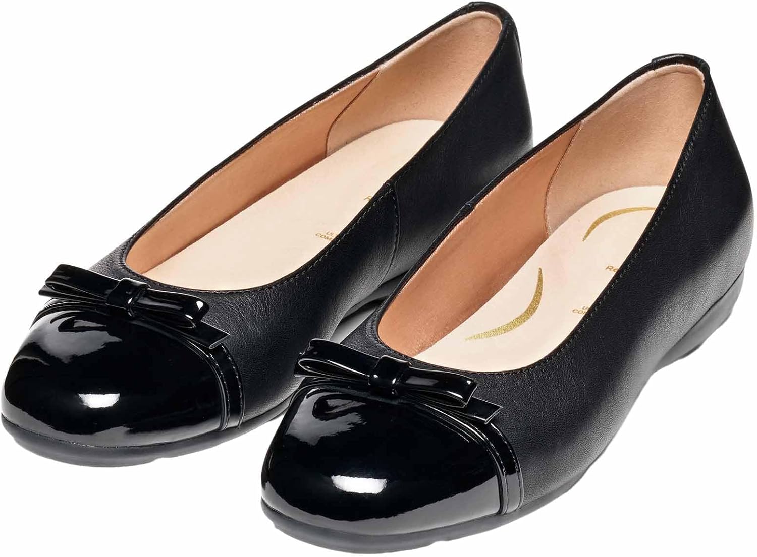 Geox Women's D Annytah C Ballet Flat, Black, 6.5