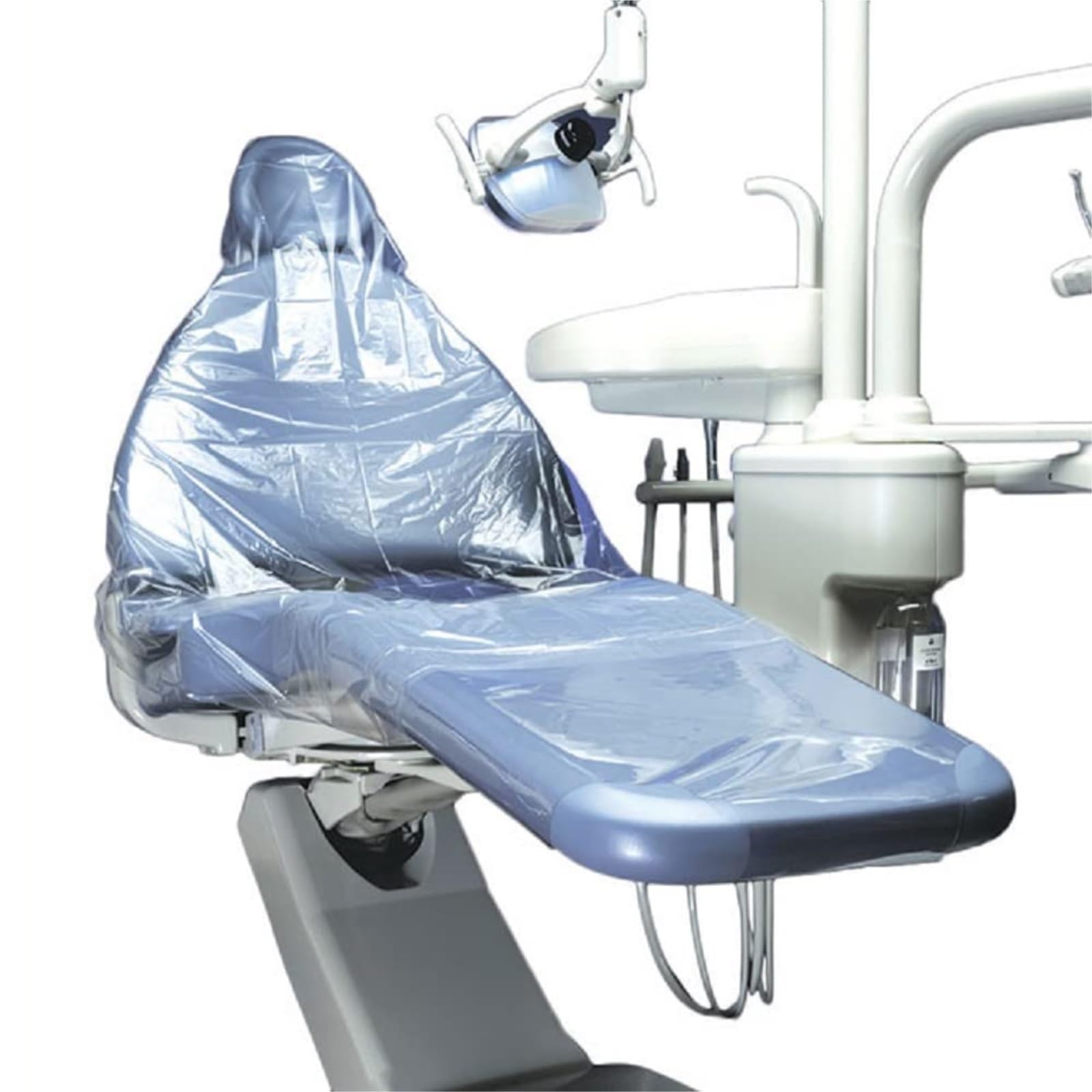 Pokrowiec na fotel dentystyczny, wodoodporny rękaw ochronny, sanitarny plastikowy pokrowiec na krzesła dentystyczne i tatuażowe, pełna ochrona siedziska i zagłówka