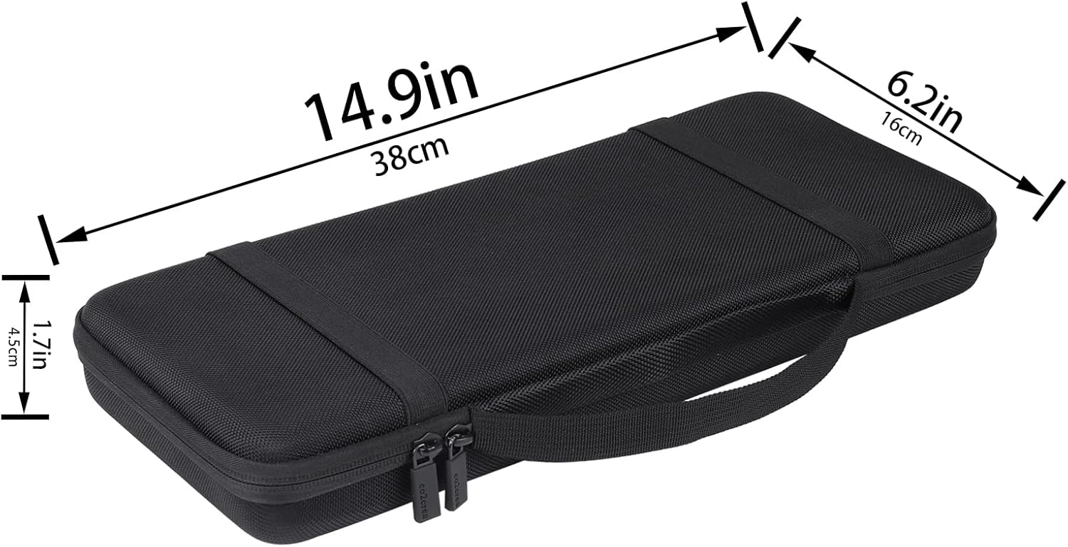 co2CREA Hard Travel Case Replacement for Razer Huntsman Tournament Edition TKL Tenkeyless Gaming Keyboard - Image 5