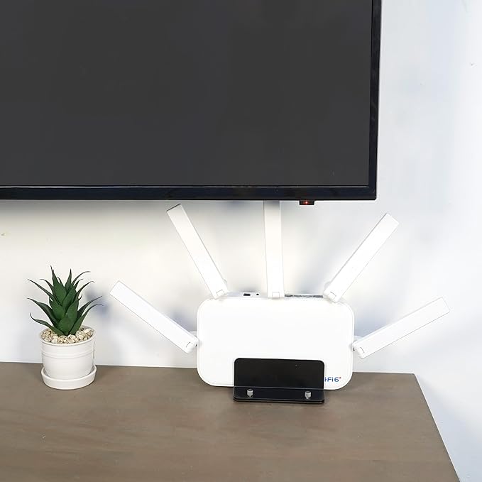 Soporte Metálico Ajustable para Laptop Mac Mini Router miniatura 6