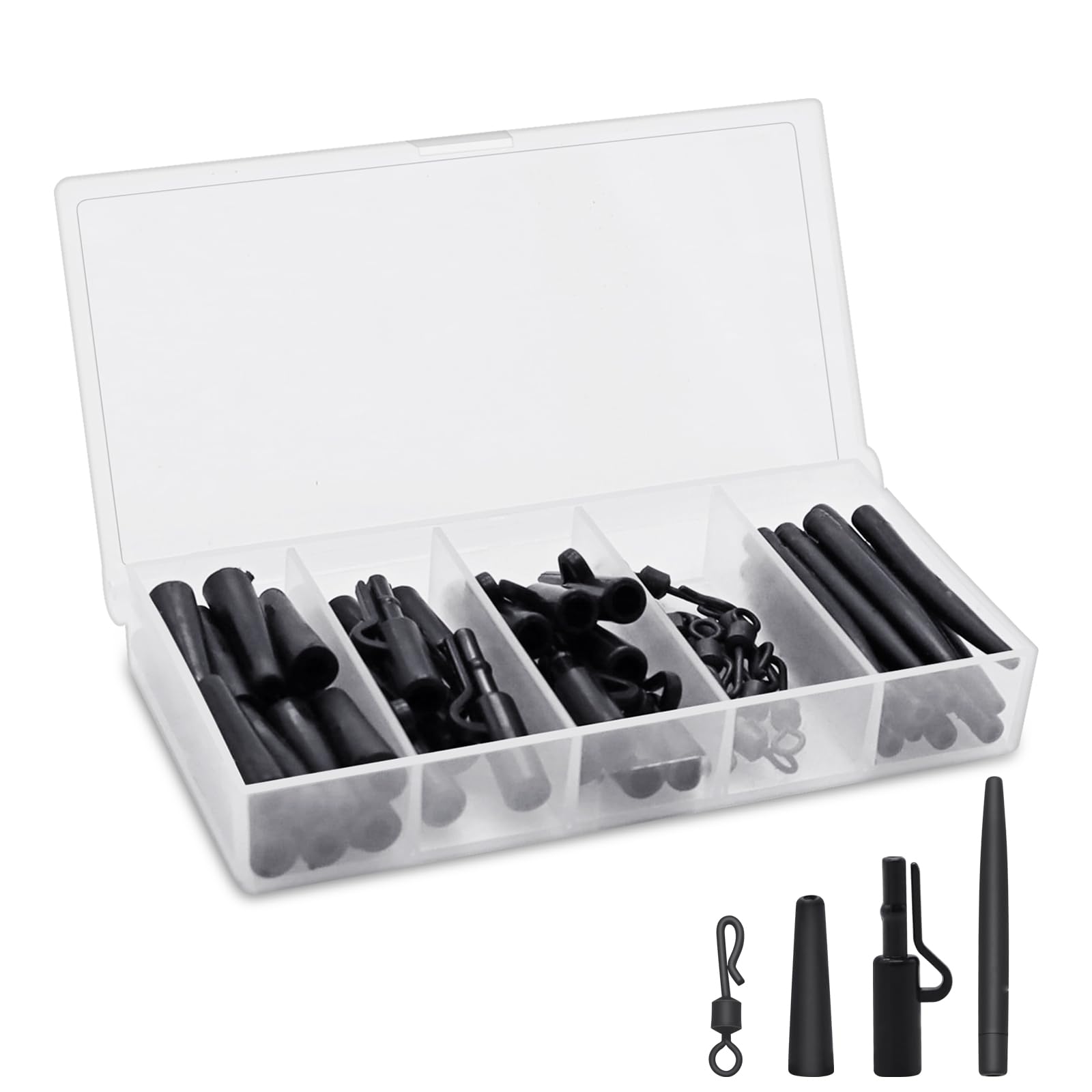 Dingbear Fishing Gear Set Enseble d’engrenages de pêche incluant Les