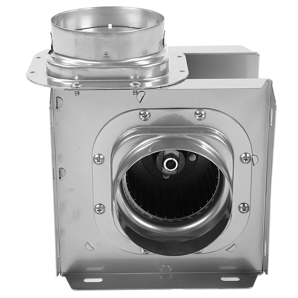 Extractor de Aire de 4 Pulgadas, Ventilador de Conducto Silencioso, Ventilación Potente para Baño de Hotel, Metal Duradero, 220V