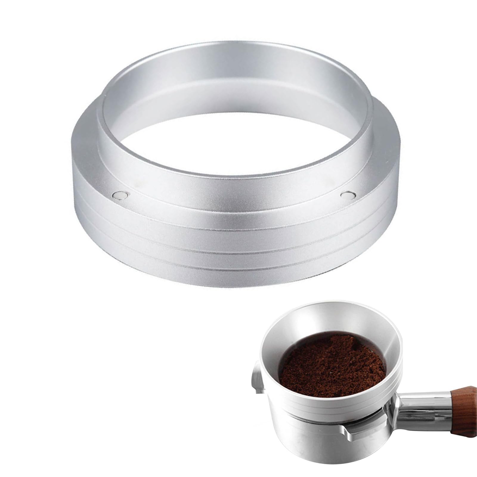 Alu Kaffeering Dosierring 54 Mm – Magnetisch, Für Espresso, Leicht Zu Reinigen
