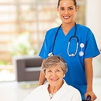 Vista 3 de Outus Reloj de enfermera de 4 piezas para enfermeras médicos, reloj de enfermera, broche de bolsillo, reloj digital